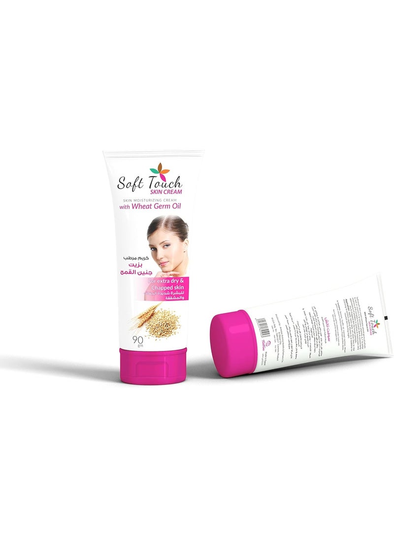 Soft Touch Cream with Wheat Germ Oil for Very Dry Skin – 90 g - Image 2